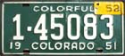 Colorful Colorado, PKW 1952 (verlängert von 1951)