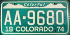 Colorful Colorado, Passenger 1974