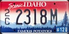 Scenic Idaho - Famous Potatoes, current issue, Passenger 1995