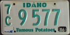Famous Potatoes, ältere Ausgabe, PKW 1986