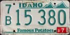 Famous Potatoes, older issue, Passenger 1991