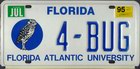 Florida Atlantic University, personalized, Passenger 1995