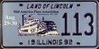 Mid America Plate Association, 20th Anniversary 1972-1992, Aug 29-30 1992