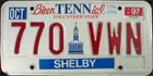 BicenTENNial 1796-1996 - Volunteer State, Passenger 1997