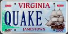 Jamestown 1607-2007, Sample Plate