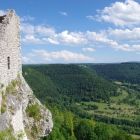 Blick von der Burg Hohenneuffen