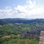 Blick von der Burg Hohenneuffen