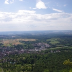 Blick von der Burg Hohenneuffen