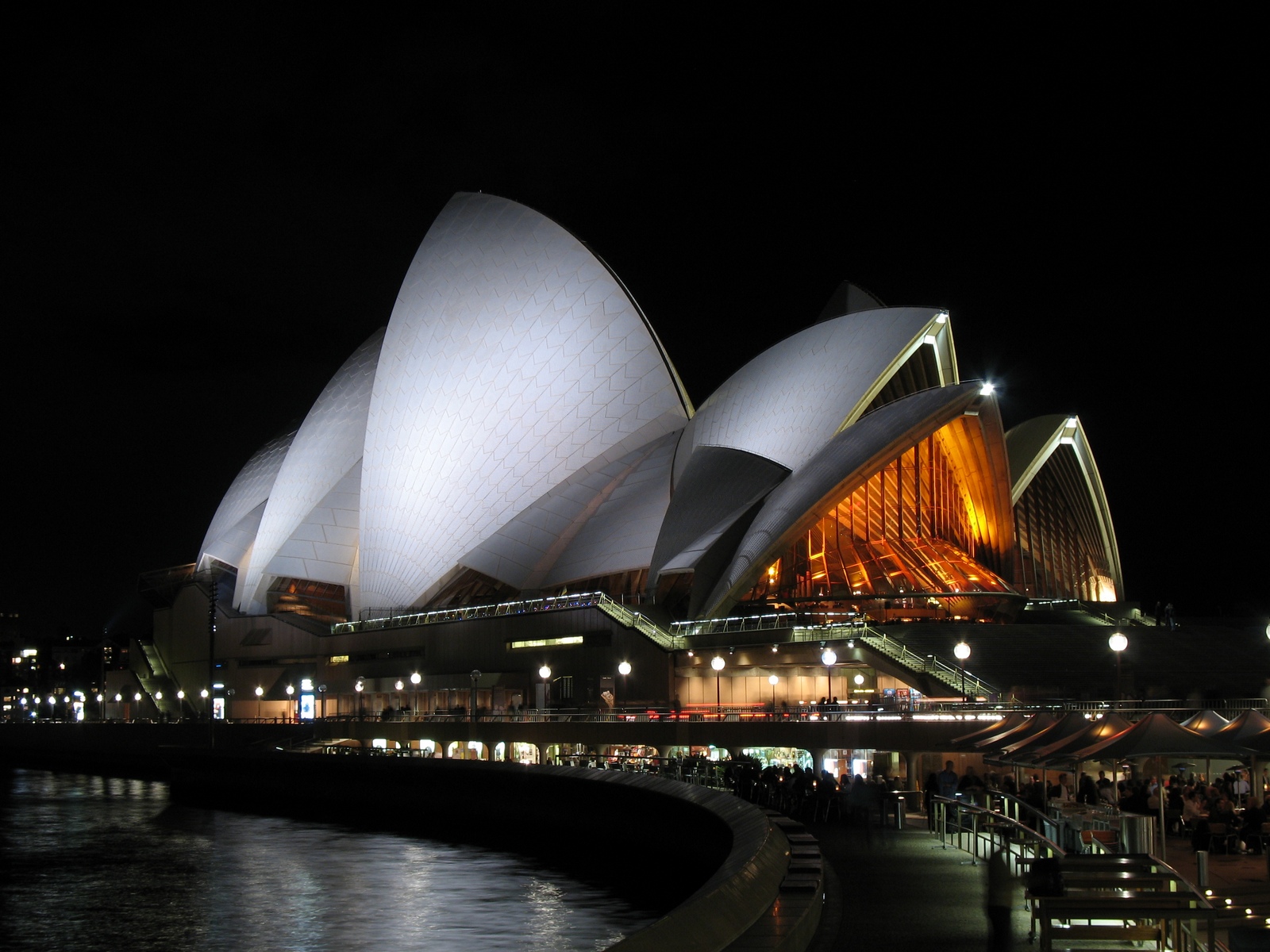 Sydney Opera House bei Nacht