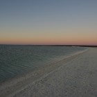 Sonnenuntergang am Shell Beach