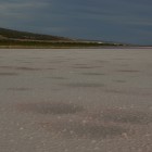 Salzoberfläche der Hutt Lagoon
