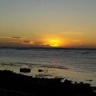 Sonnenuntergang an der Nordspitze von Cape Range (bei Exmouth)