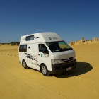 unser Camper mitten in den Pinnacles