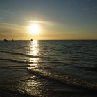 Sonnenuntergang am Strand von Cervantes