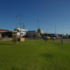 Geraldton Downtown am Strand