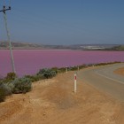 Parkplatz an der Hutt Lagoon