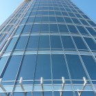 Blick von Aussichtsplattform hoch am Burj Khalifa