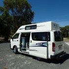unser Camper auf dem Club Capricorn Caravan Park