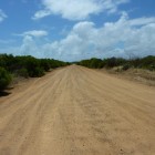 kurze Sandpiste zwischen Lake Thetis und Cervantes