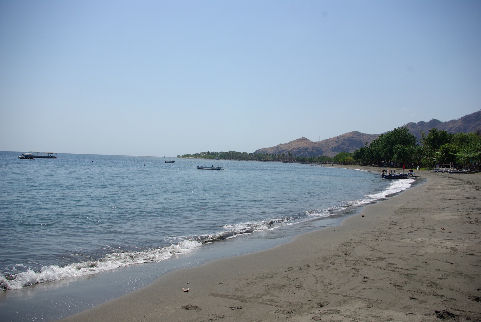 Strand des Pondok Sari Resorts