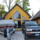 Vor der Cabin